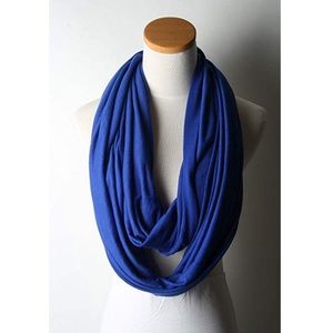 “Violets are blue” jersey knit infinity scarf 💙